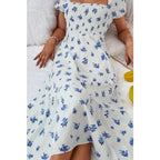 Catalina Statement Women's Floral Pattern Summer Dress Boutique Collection