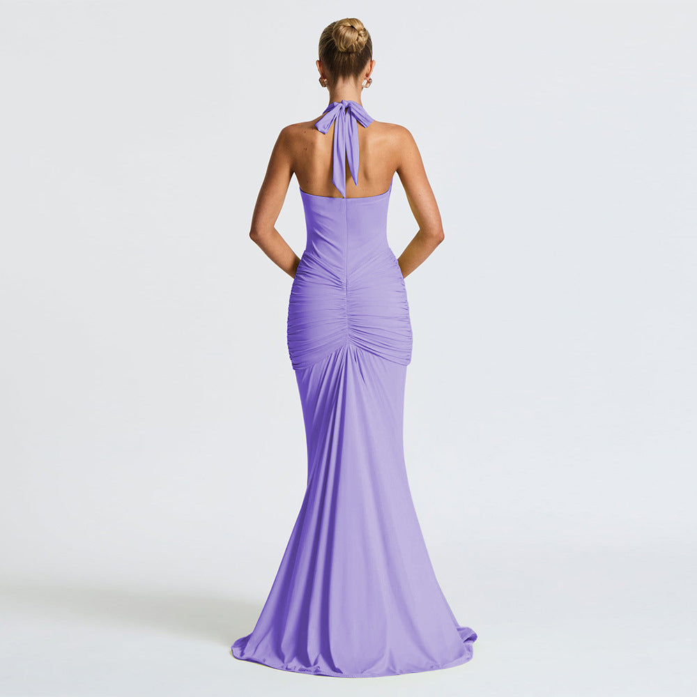 Aster Maxi Dress Purple