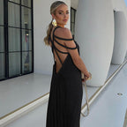 Bernarda Minimalist Long Dress for Effortless Elegance Designer Edit