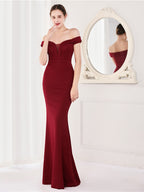Elegant banquet evening dress