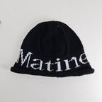Stylish Letter Warm Slouchy Knitted Hat