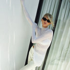 in the Night Mysterious Night Sheer Top