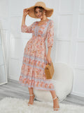 Citronella Adjustable Kimono Maxi Dress FINAL