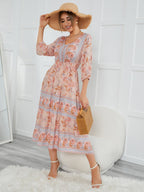 Citronella Adjustable Kimono Maxi Dress FINAL
