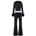Hendrix Fluffy Rhinestone Lounge Set
