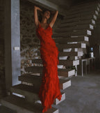 Alicia Aesthetic Dress with Ruffles Premium Wardrobe Essential