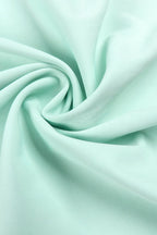 Gened Green Ribbon Sheer Chiffon Maxi Dress