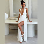 Carpet Starry Splendor Cut-Out Maxi Dress