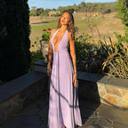 Aster Maxi Dress Purple