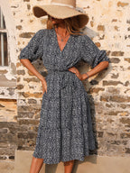 Enzo Printed Cutout Maxi Dress FINAL