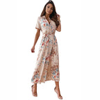Read My Tulips Smocked Ruffle Maxi Dress FINAL