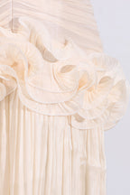 Wilfred Sheath Wood Earring Maxi Dress