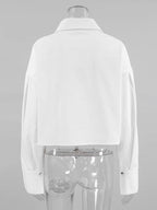 Loose Commuter Long-Sleeved Shirt
