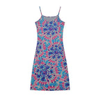 Marina Statement Women's Floral a Line Slip Dress Designer Edit