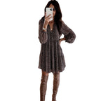 Genevieve Floral Babydoll Dress