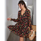 Bash Floral Tiered Babydoll Dress FINAL