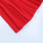 Carnes Midi Dress Red