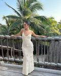 Natalie Floral Embellished Maxi Dress