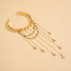 Vintage Open Minimalist Chain Tassel Bracelet
