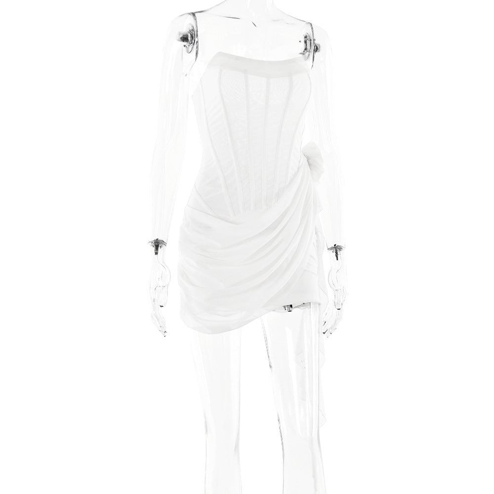 Lorene Mini Dress White