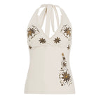 Minsa Floral Lace Halter Top