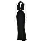 Yaren Maxi Dress Black