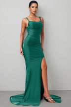 Piersdar Halter Split Maxi Dress