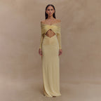 Siela Maxi Dress Yellow