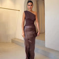 Mehr Maxi Dress Brown