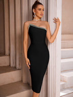 Bandage Dress Dress off Shoulder Evening Dress Bandage Dress Part