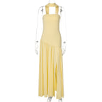 Kamree Strapless Backless Maxi Dress
