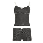 Annalie Polka Dot Short Set