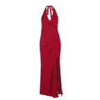 Ritter Slit Dress Red