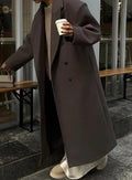 Korbyn Double-Breasted Woolen Coat