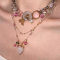 Vintage Gem Beaded Stackable NeckLace
