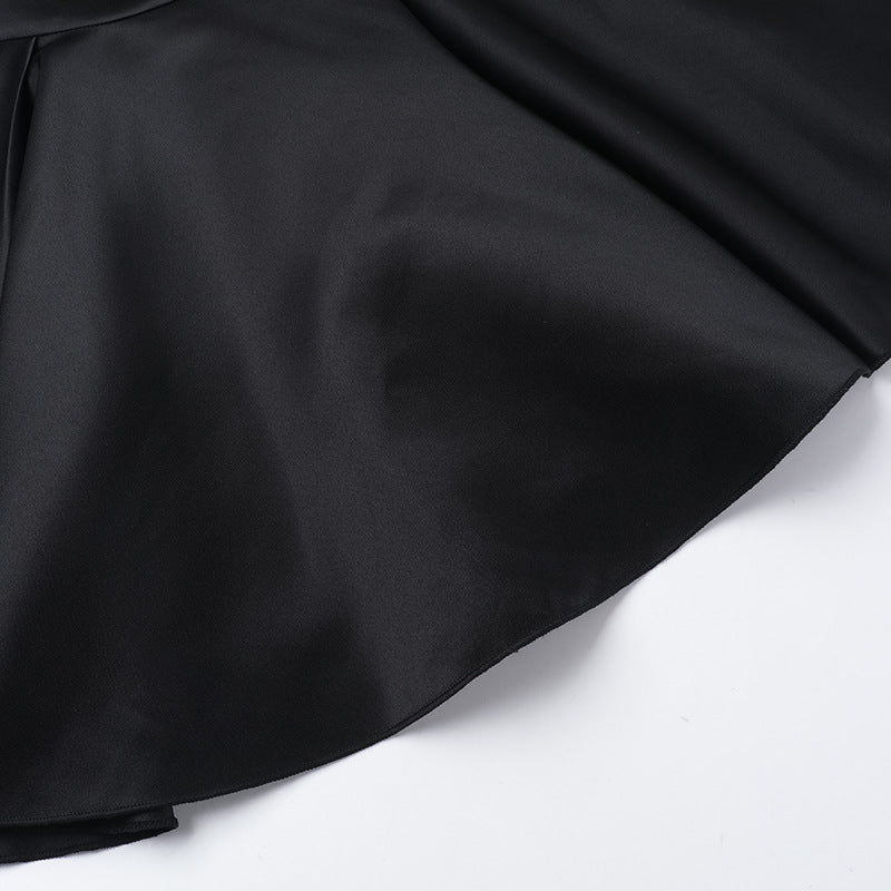 Snowdrop Mini Dress Black