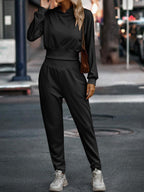 Casual Soft Comfortable Relaxed Cozy Simple Classic LongSleeve Suit