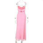 Cullen Midi Dress Pink