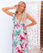 Beyond The Waterfall Pocketed Tiered Maxi Dress FINAL