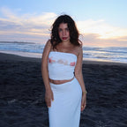 Lyana Shell Print Tube Top