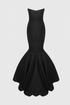 Hagad Bustier Skinny Fishtail Maxi Dress