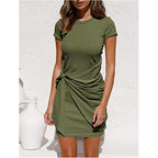My Honey Tie Dress Emerald