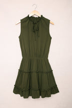 Wild At Heart Babydoll Dress Olive