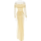 Siela Maxi Dress Yellow