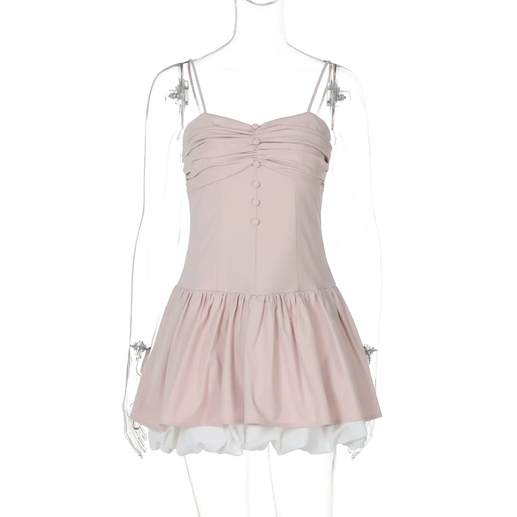 Dejah Pink Ballet Mini Dress