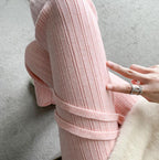 Miral Ribbed Knit Flare Pants