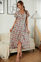 Mind Over Matter Paisley Wrap Maxi Dress