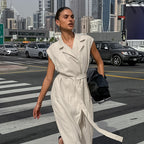 Rustin Midi Dress Khaki