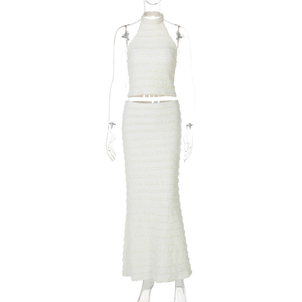 Connor Halter Midi Skirt Set