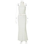 Connor Halter Midi Skirt Set